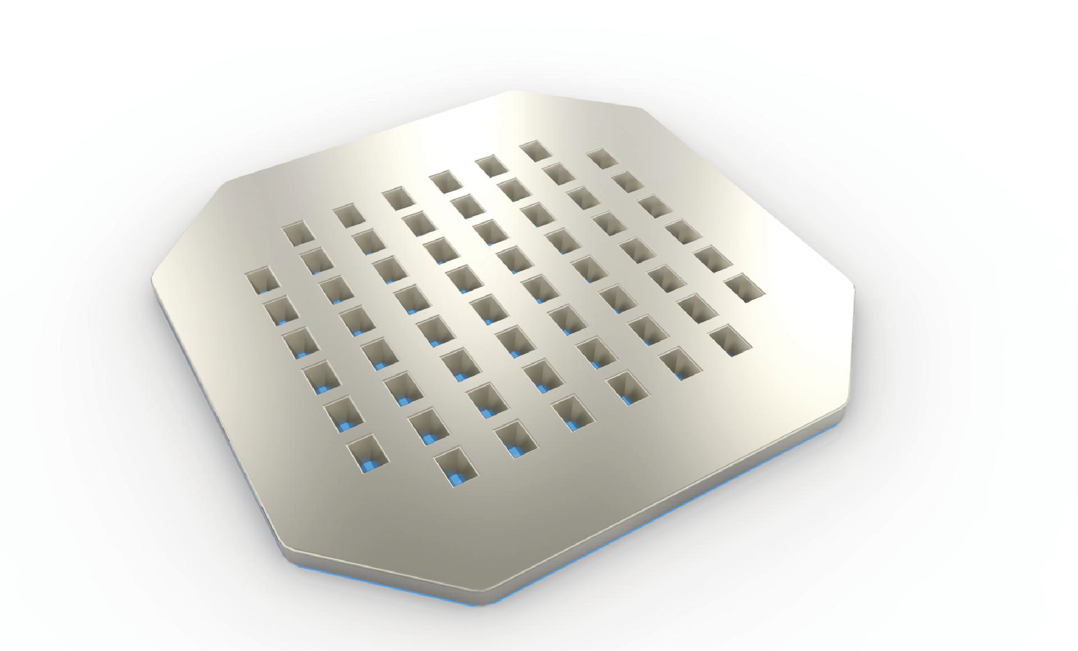 Porous Silicon Nitride Grid
